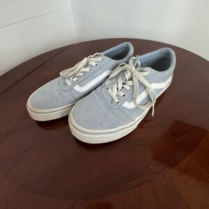 light blue Vans Shoes - 8w - old skool shoes